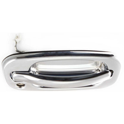 Chrome Outer Outside Exterior Door Handle Pair Set for Chevy Silverado GMC Truck