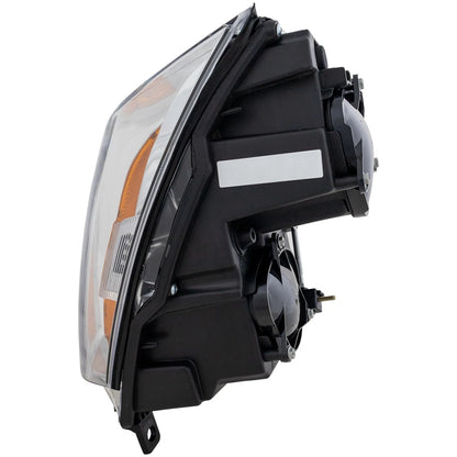 Driver Side Headlight For Cadillac CTS 2008-2015 Halogen with Bulb(s)