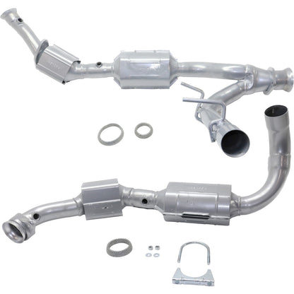 Catalytic Converter Set For 2003-04 Ford Expedition 5.4L LH and RH Side
