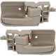 Door Handle Set For 2003-2008 Toyota Corolla Beige Plastic 2-Pcs
