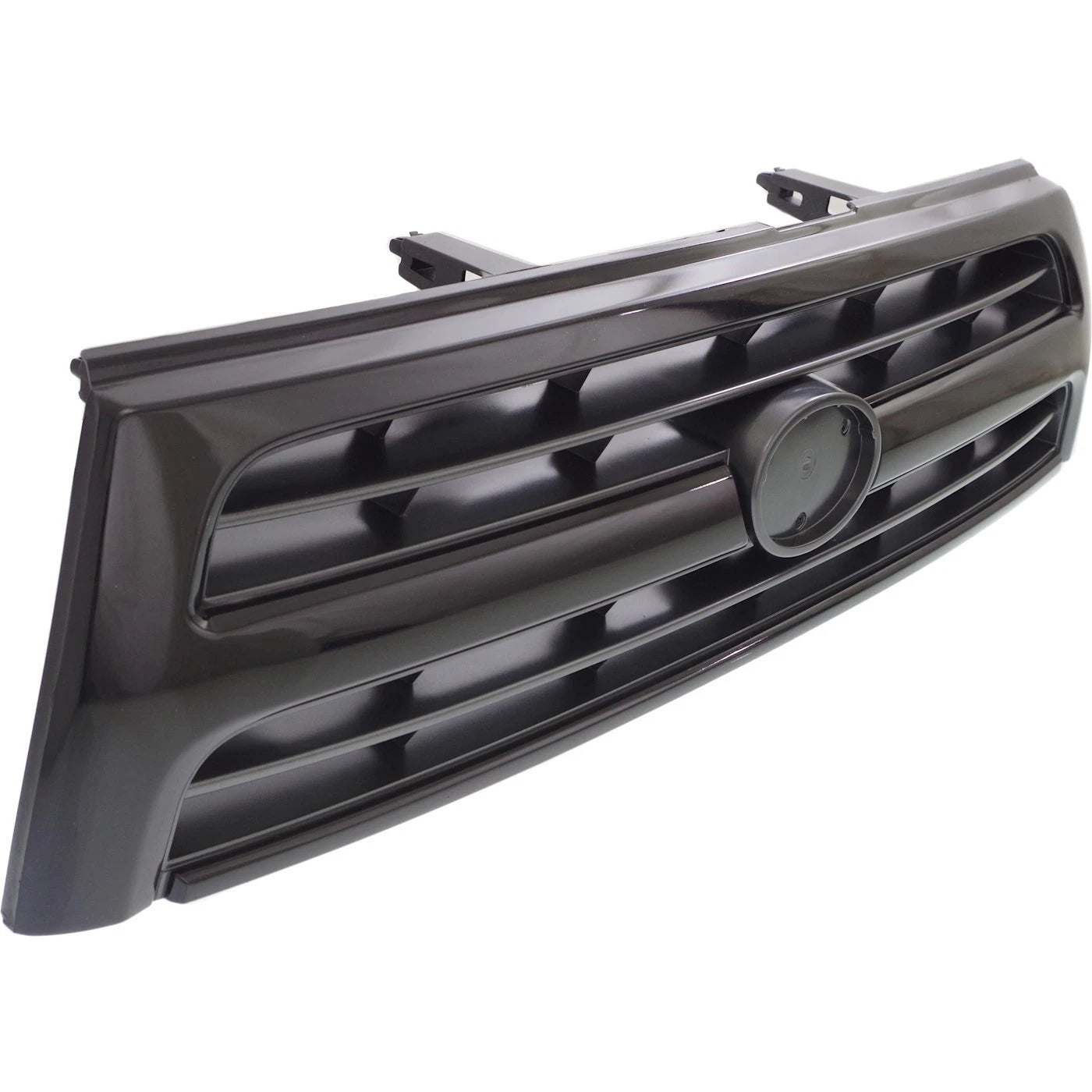 Grille For 99-2000 Toyota 4Runner Black Shell w/ Silver Insert Plastic
