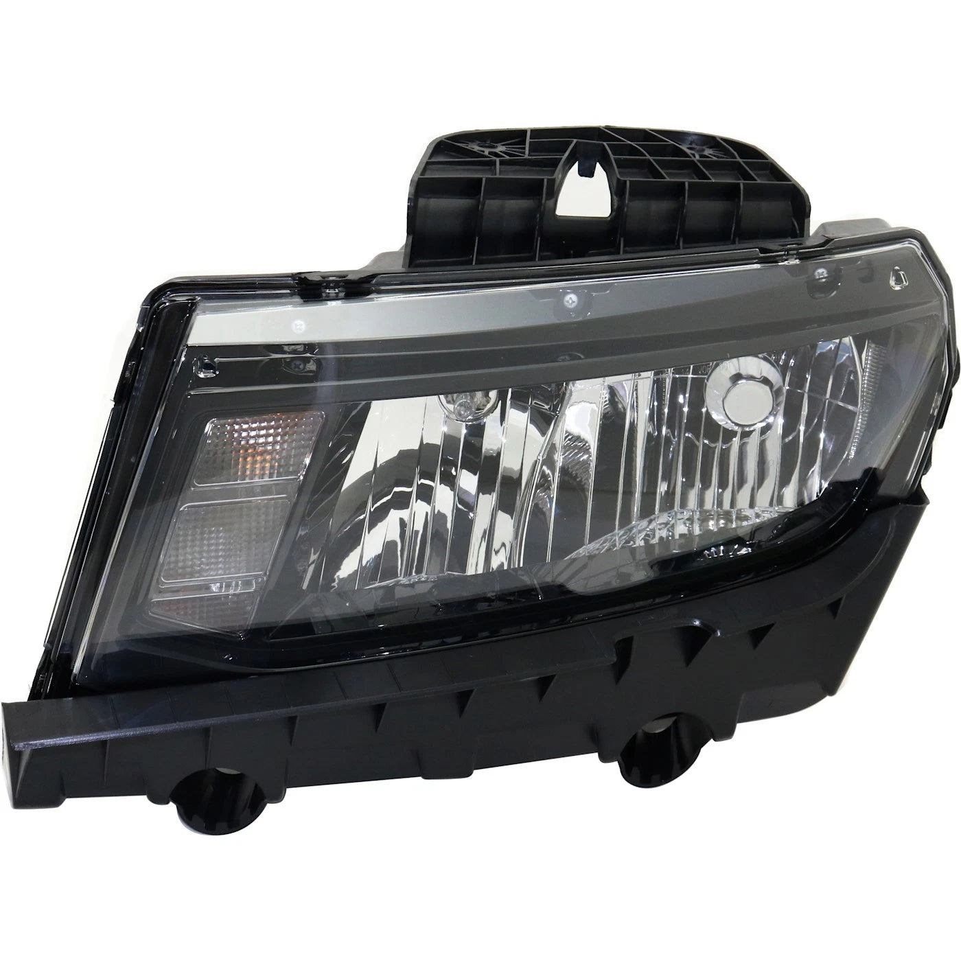 Headlight Set For 2014-2015 Chevrolet Camaro Left and Right With Bulb 2Pc