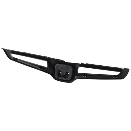 Grille For 2003-2005 Honda Accord Sedan Black Plastic