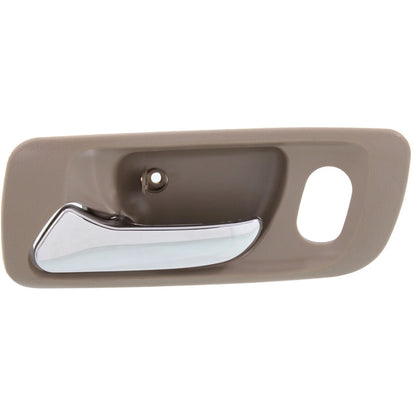 Door Handle Set For 1998-2002 Honda Accord Front Inner Beige Housing 2Pc