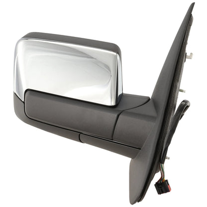 Mirror For 2007-2008 Ford Expedition Lincoln Navigator Right Heated Chrome