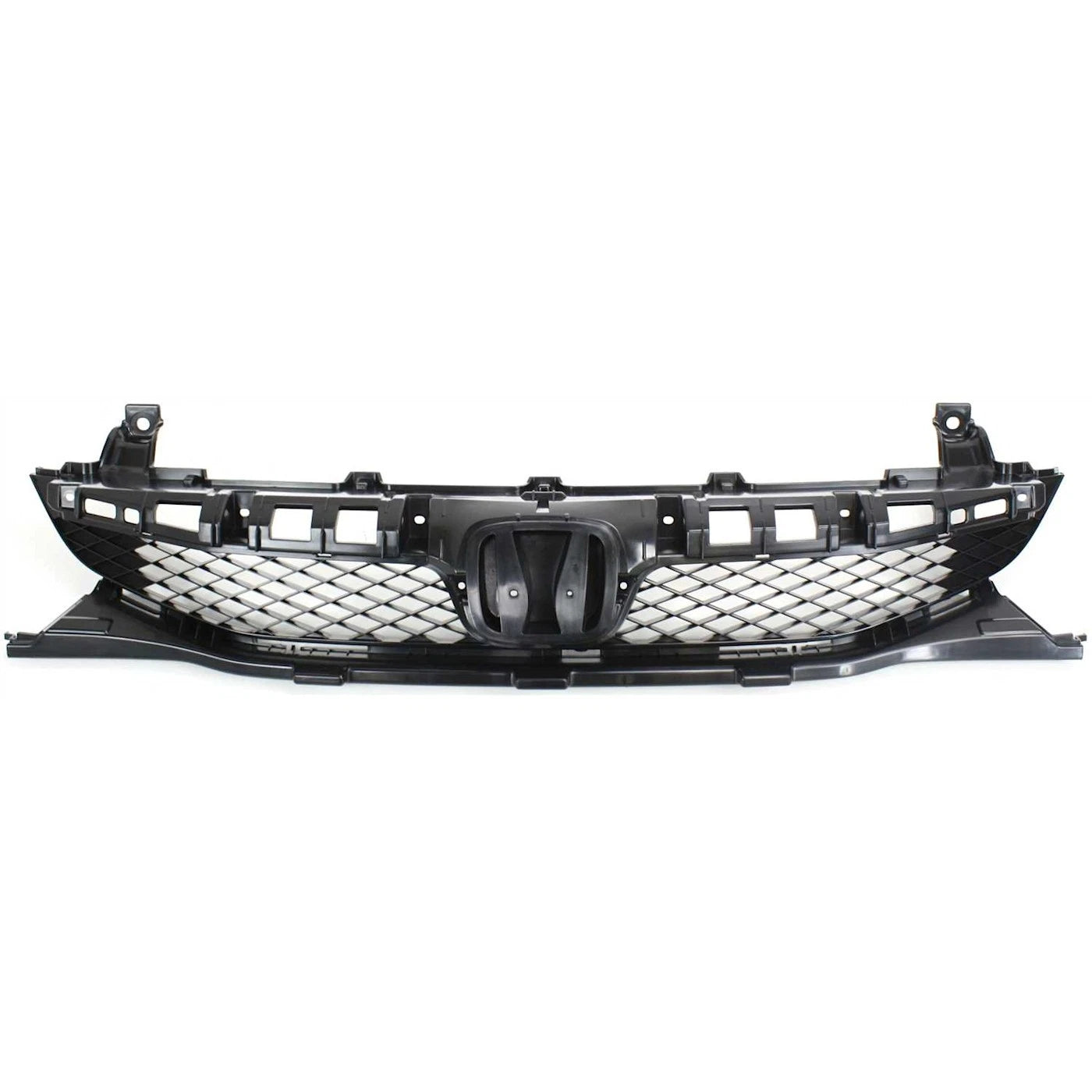 Front Bumper Cover and Grille Kit For 2009-2011 Honda Civic Sedan Primed