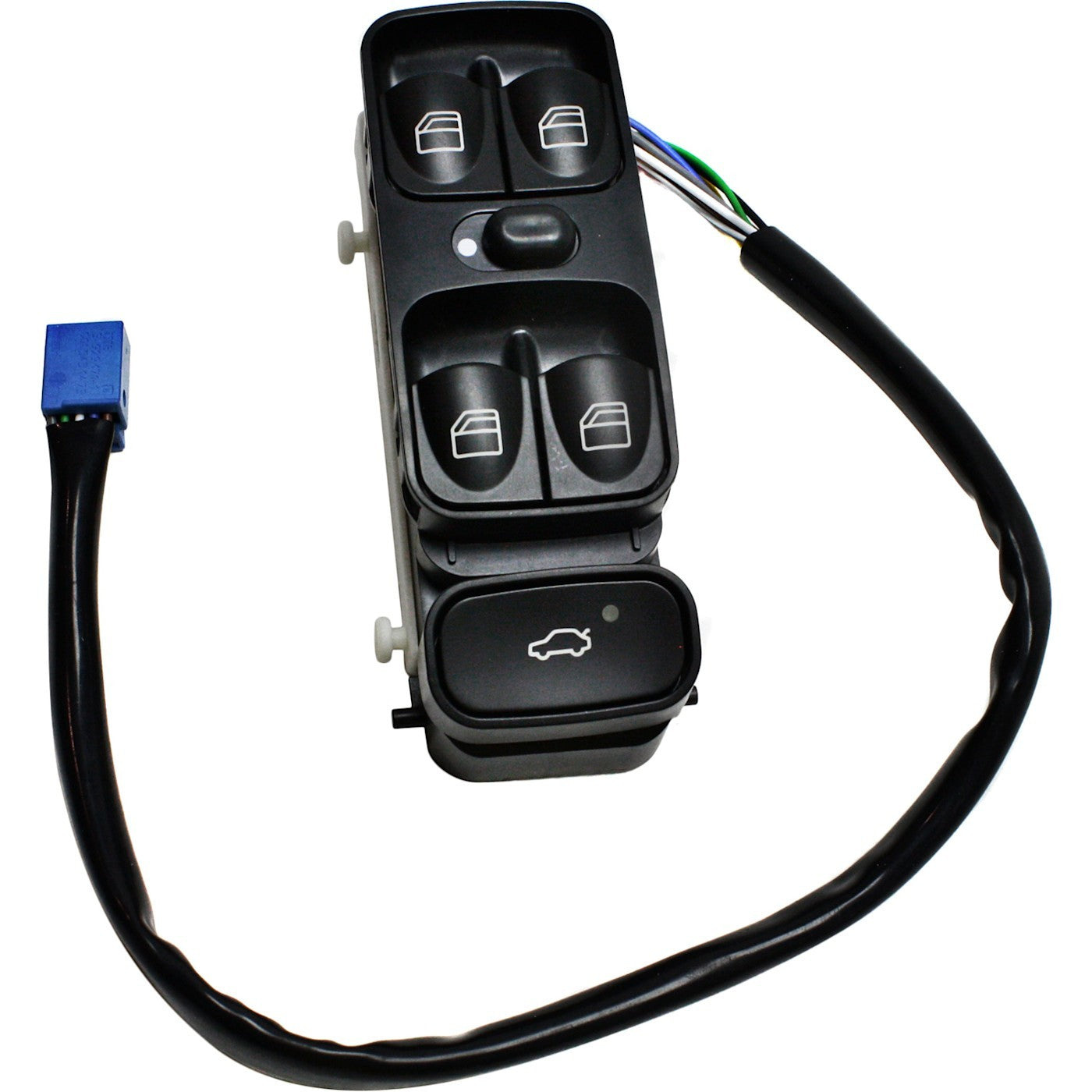 Window Switch For 2003-2007 Mercedes Benz C230 Sedan Black Front Driver Side