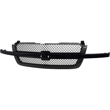 Grille Assembly Primed For 2003-2007 Chevrolet Silverado 1500 - For SS Model