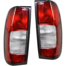 Pair Tail Light for 98-00 Nissan Frontier Driver & Passenger Side