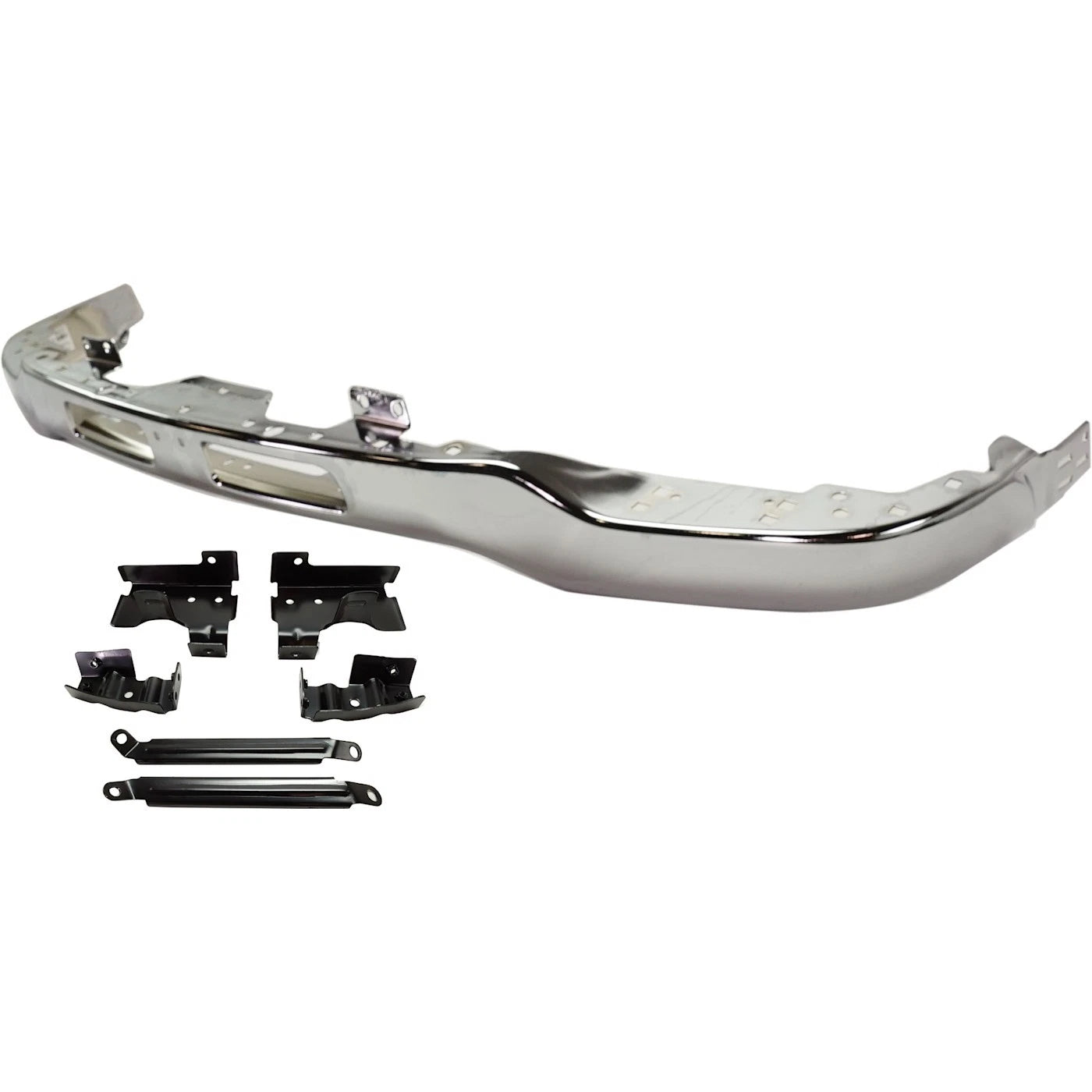 1-Piece Front Bumper For GMC Sierra 1500 2003-2006 C3 DENALI Impact Bar Assy
