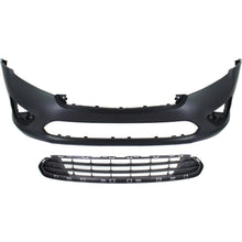 Bumper Cover Kit For 2010-2012 Ford Fusion with Bumper Grille CAPA Front
