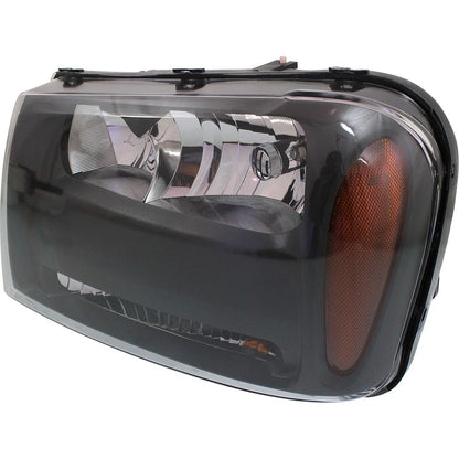 Headlight Set For 06-09 Chevrolet Trailblazer Halogen w/ Bulbs 25970908 25970909