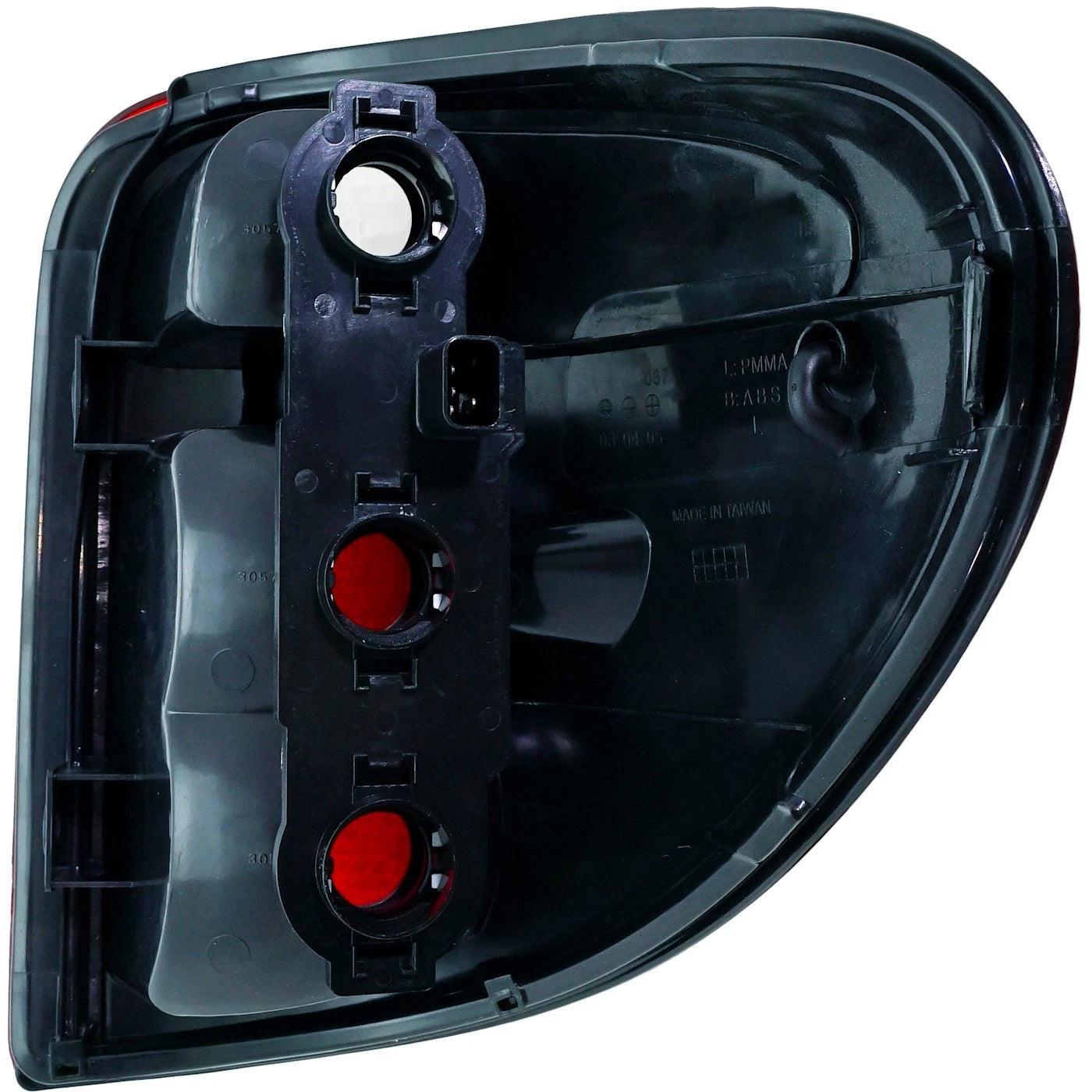 Halogen Tail Light Set For 2001-2003 Dodge Grand Caravan Clear & Red Lens 2Pcs