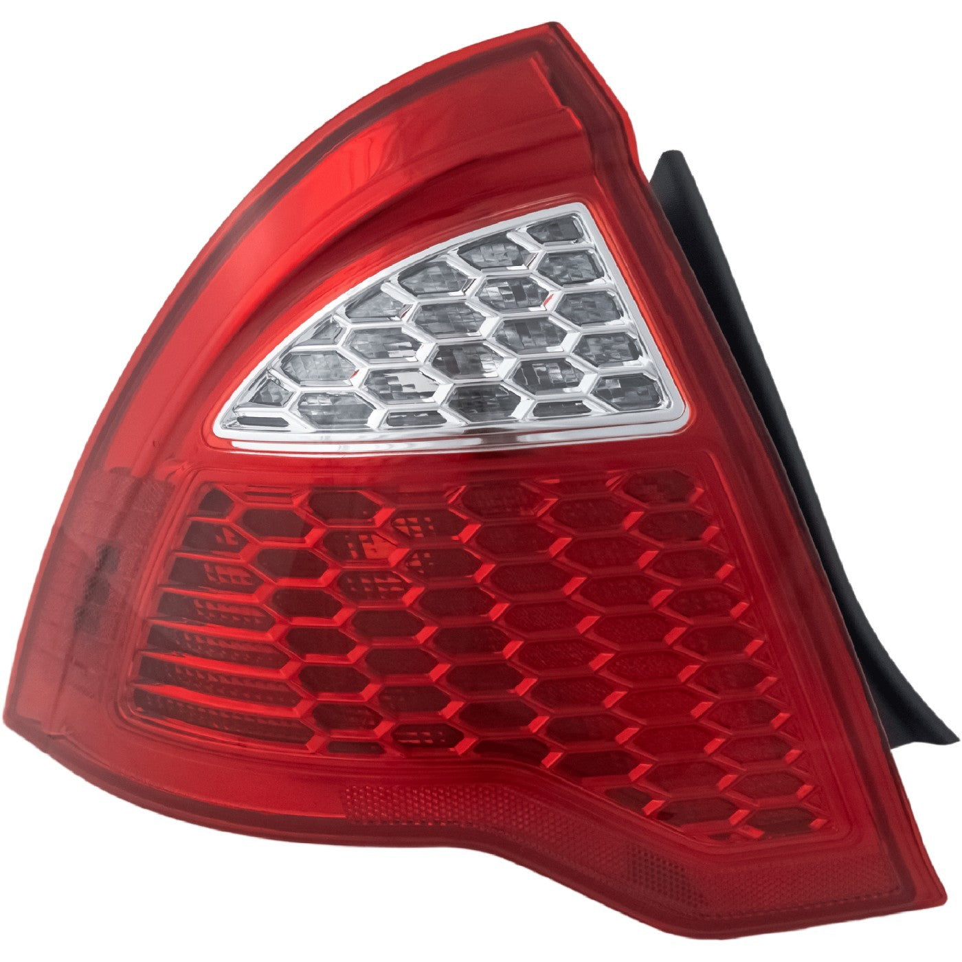 Tail Light Assembly For 2010-2012 Ford Fusion Driver Side Clear and Red Lens