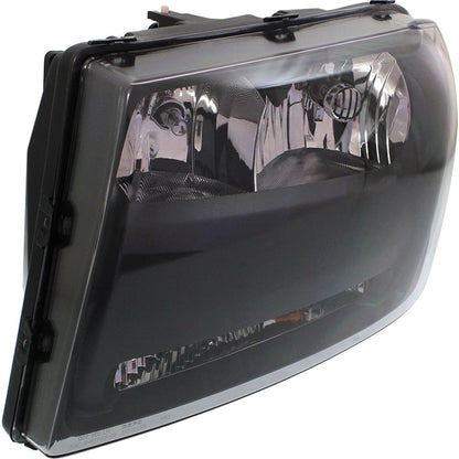 Headlight Set For 06-09 Chevrolet Trailblazer Halogen w/ Bulbs 25970908 25970909