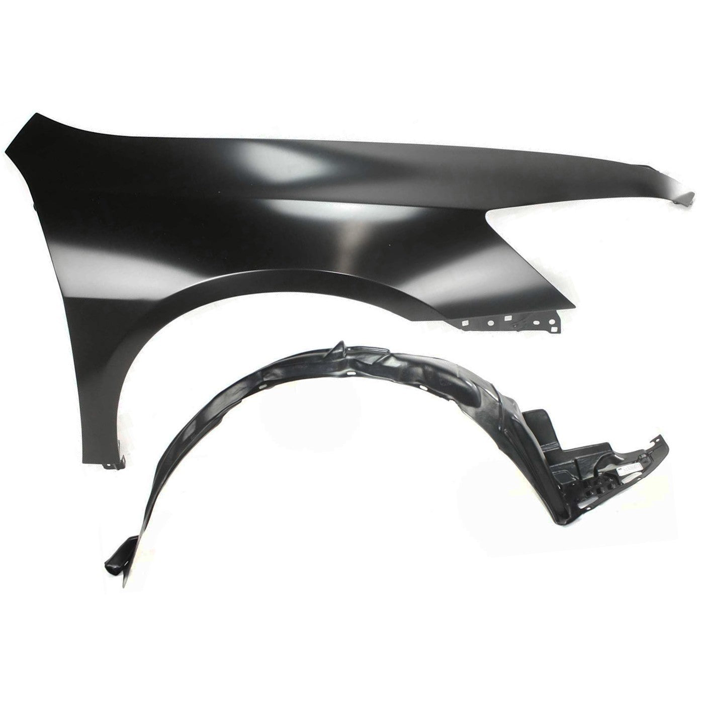 Fender Kit For 2003-2007 Honda Accord Front Right Sedan Primed With Fender Liner