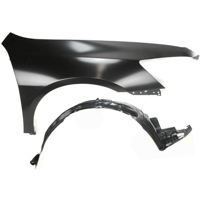 Fender Kit For 2003-2007 Honda Accord Front Right Sedan Primed With Fender Liner