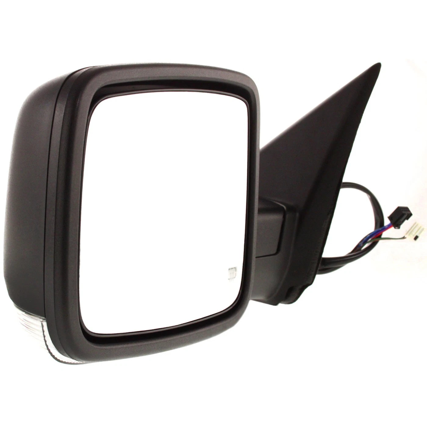 Mirror For 2011-2012 Ram 1500 With Signal Light Textured Black Front Driver Side