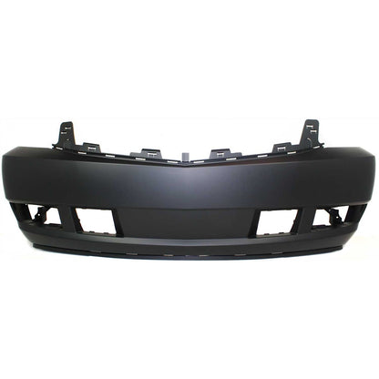 Front Bumper Cover For 2007-2014 Cadillac Escalade w/ fog lamp holes Primed