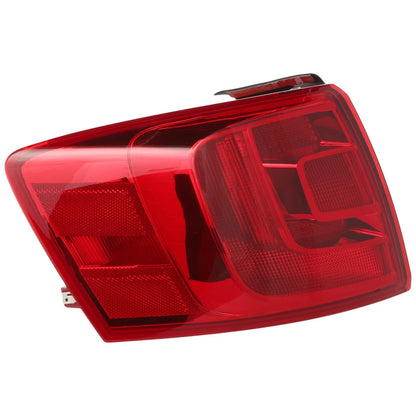 Tail Light Left Outer For Volkswagen 2011-2018 Jetta 2013-2014 Hybrid Sedan
