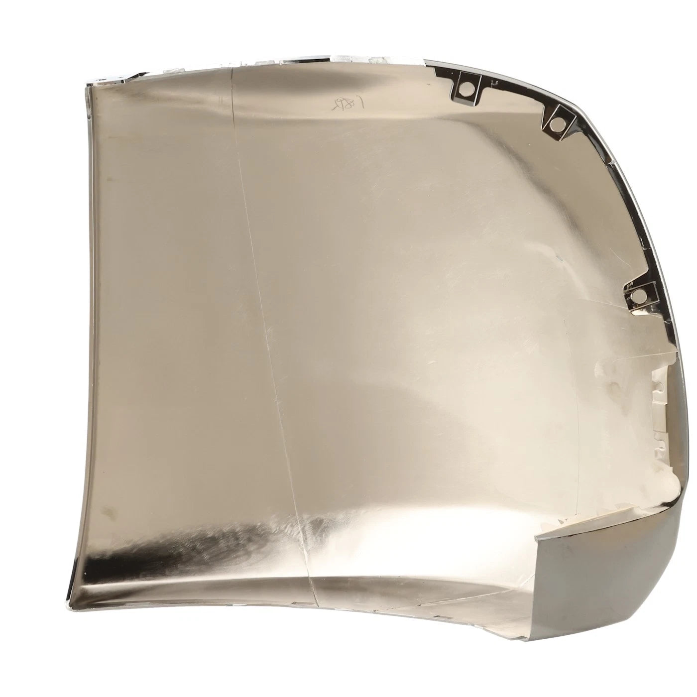 Front Right Bumper End For 2007-2010 Chevrolet Silverado 2500 HD 3500 HD Chrome