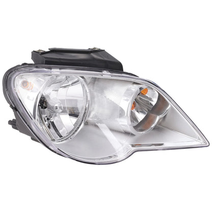 Headlight Set For 2007-2008 Chrysler Pacifica Left and Right With Bulb 2Pc