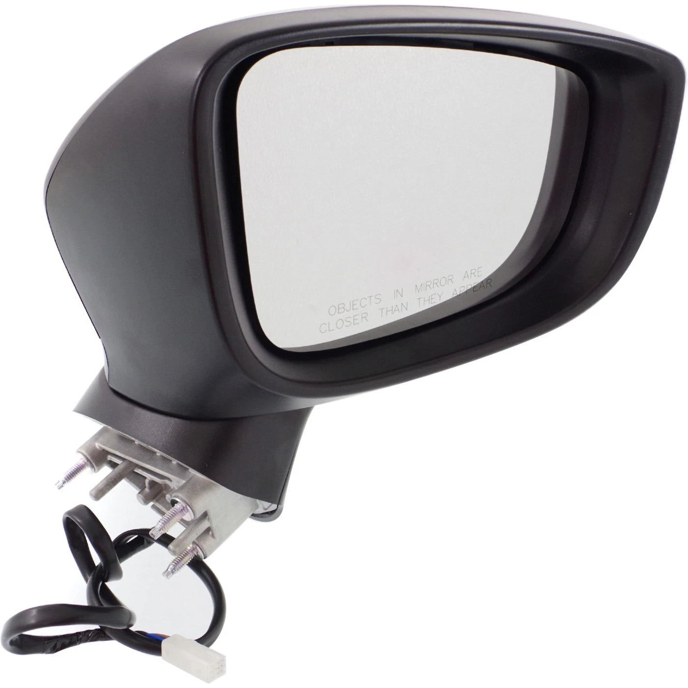 Mirror For 2014-2016 Mazda 3 and 3 Sport Right Manual Fold Paintable Passenger