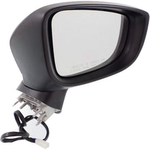 Mirror For 2014-2016 Mazda 3 and 3 Sport Right Manual Fold Paintable Passenger