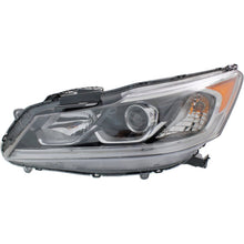 Left & Right Headlight For Honda Accord 2016-2017 EX EX-L Sedan Halogen LED DRL
