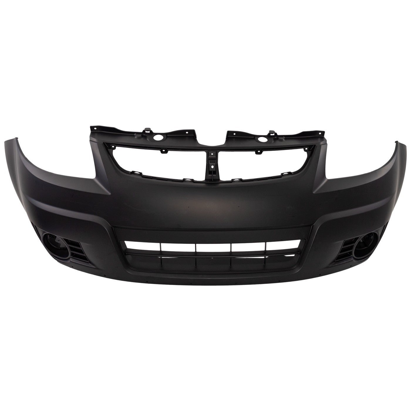 Front Bumper Cover For 2007-2012 Suzuki SX4 Hatchback w/ fog lamp holes Primed