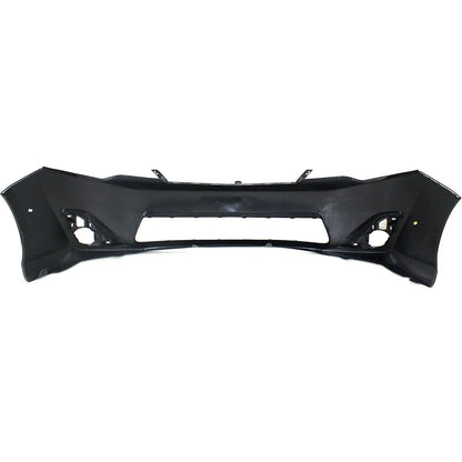 Bumper Cover Kit For 2012-14 Toyota Camry L LE XLE Front w/o Signal Light Holes