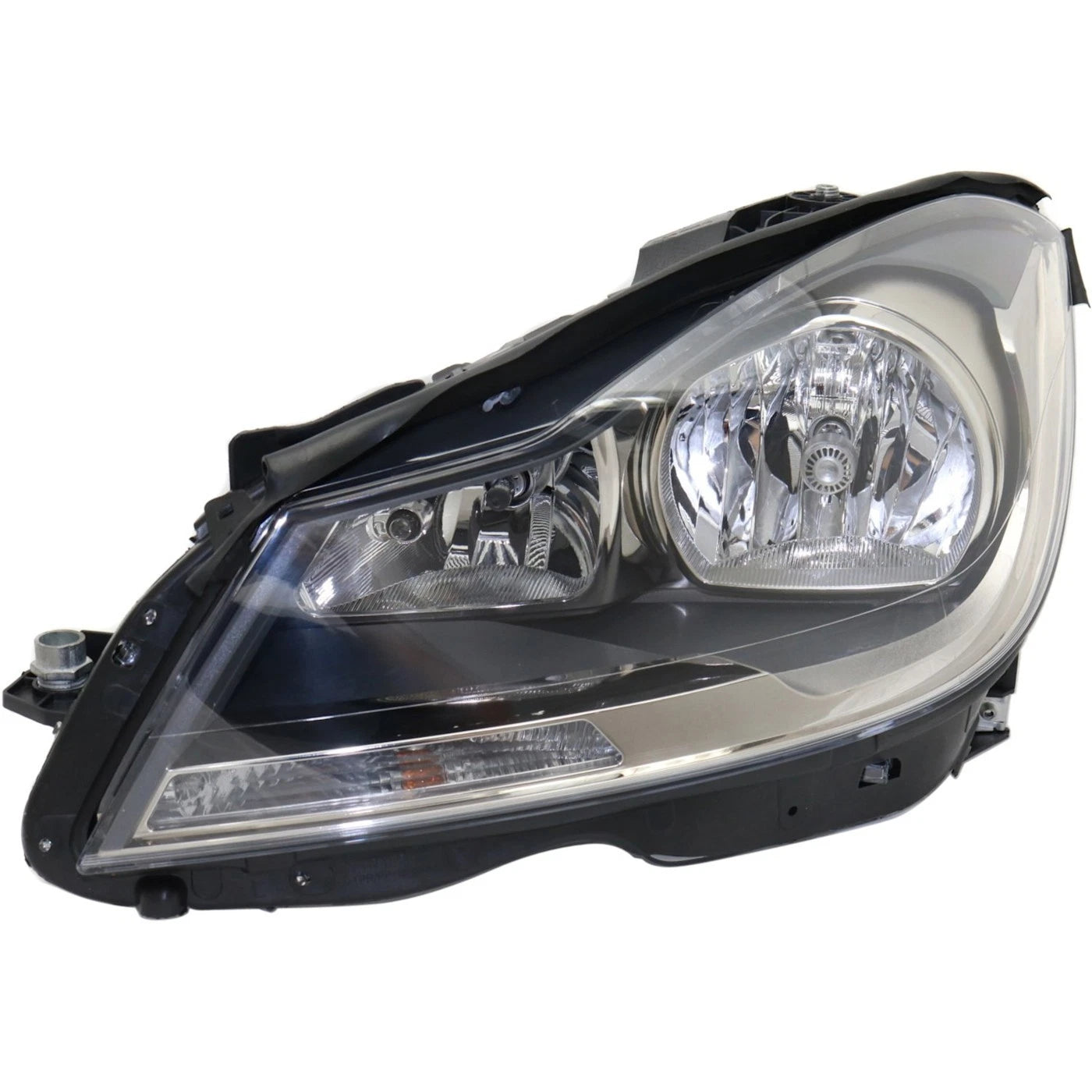 Headlight Set For 2012-2015 Mercedes Benz C250 C350 C63 AMG Left and Right CAPA
