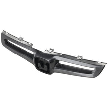 Grille For 2003-2005 Honda Accord Sedan Black Plastic