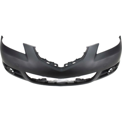 Bumper Cover For 2004-2006 Mazda 3 Sedan Primed Front BNYK5003XEBB