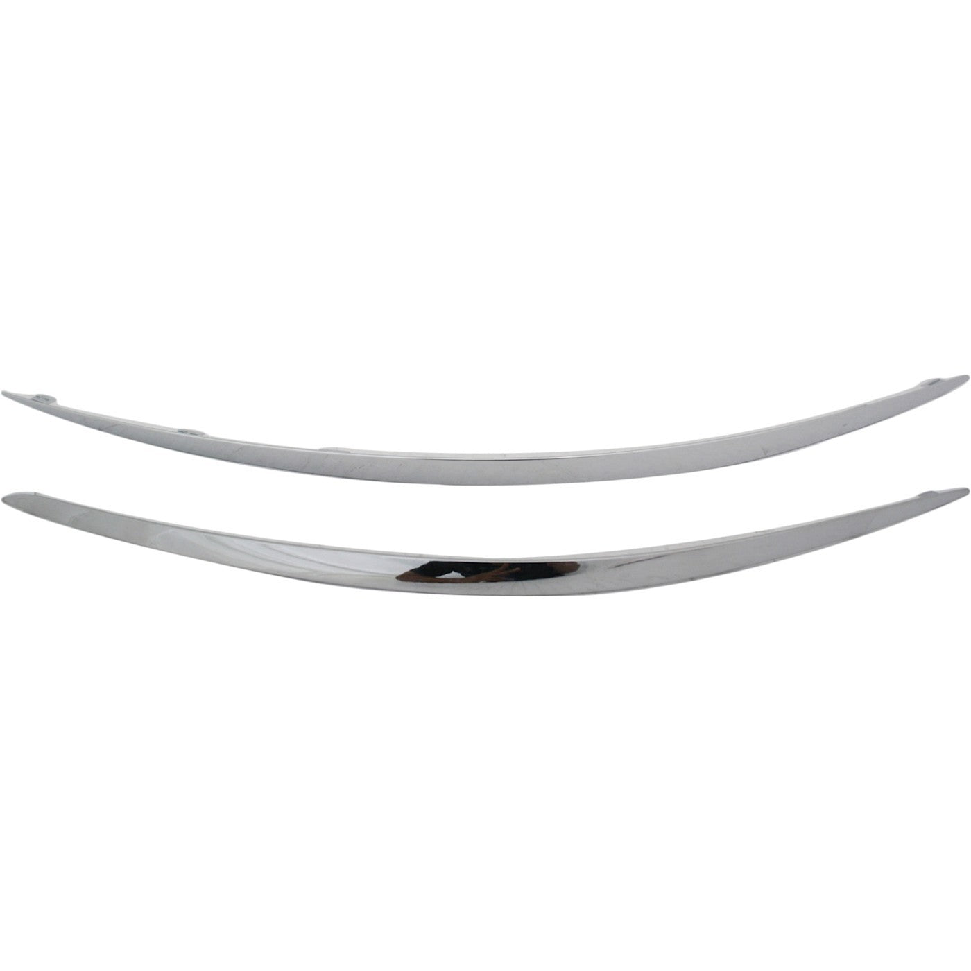 Bumper Trim For 2007-2009 Mercedes Benz E350 E550 Set of 2 Front Left & Right