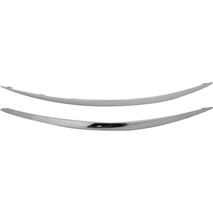 Bumper Trim For 2007-2009 Mercedes Benz E350 E550 Set of 2 Front Left & Right