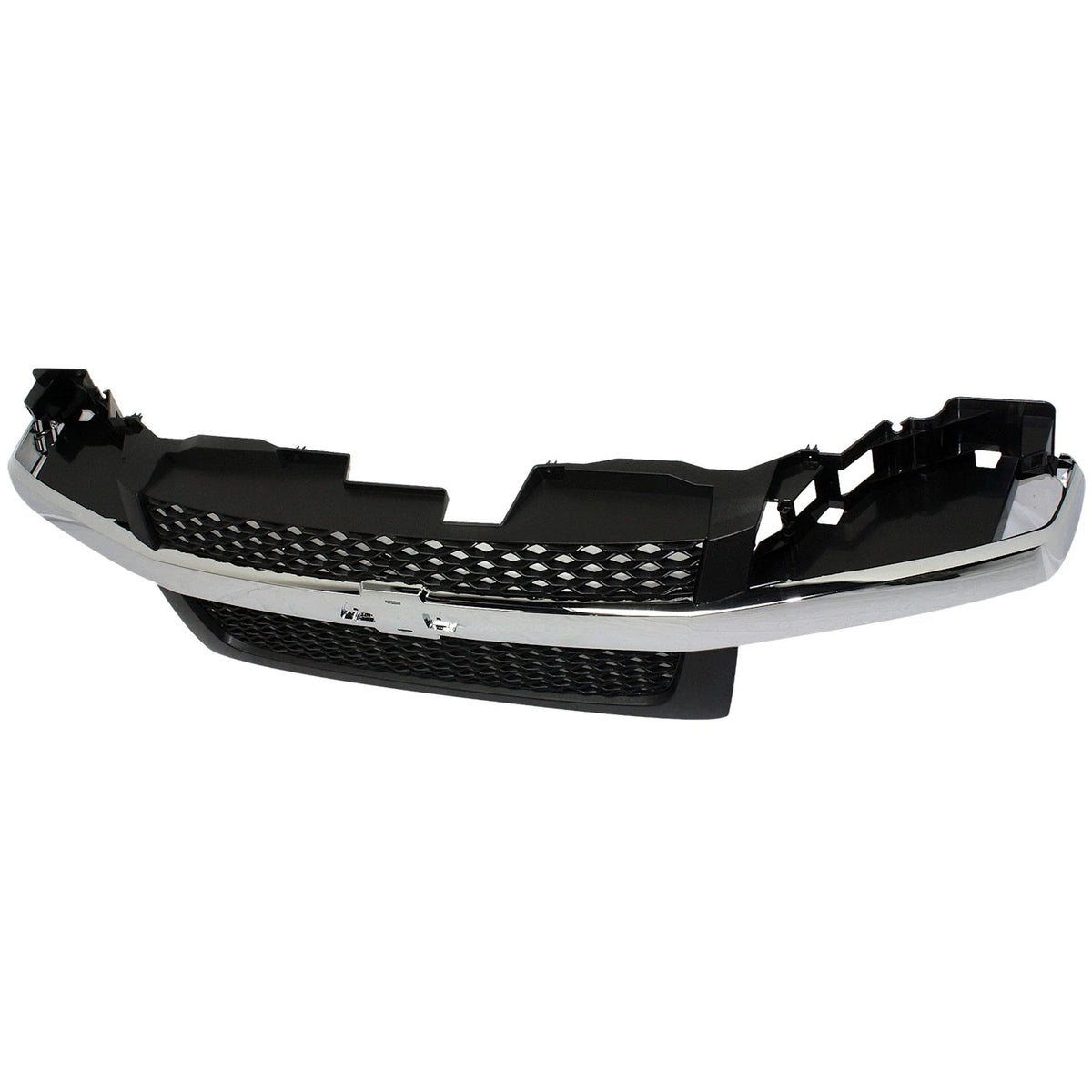 Grille Assembly Textured Dark Gray 2 Piece Design For 2004-12 CHEVROLET COLORADO