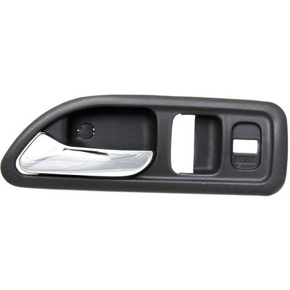 Door Handle Set For 1994-1997 Accord EX EX-R LX SE Chrome Gray Front Inner 2Pc