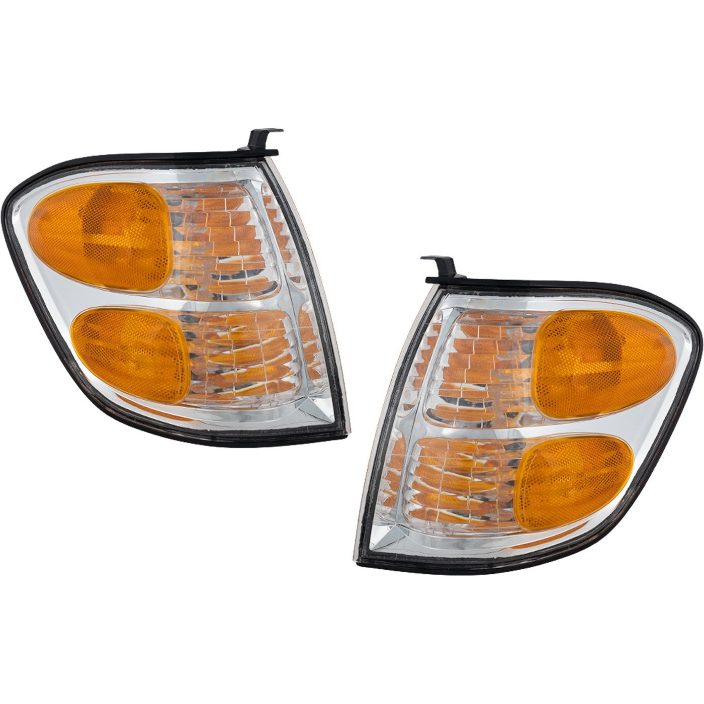 Front Turn Signal Light Set For 2000-2004 Toyota Tundra TO2531143 TO2530143