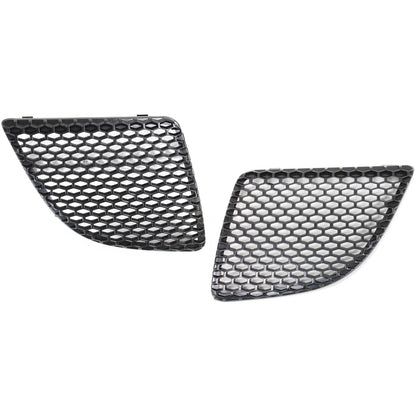 Grille For 2004-2008 Pontiac Grand Prix Set of 2 LH & RH Textured Black Plastic