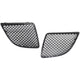 Grille For 2004-2008 Pontiac Grand Prix Set of 2 LH & RH Textured Black Plastic