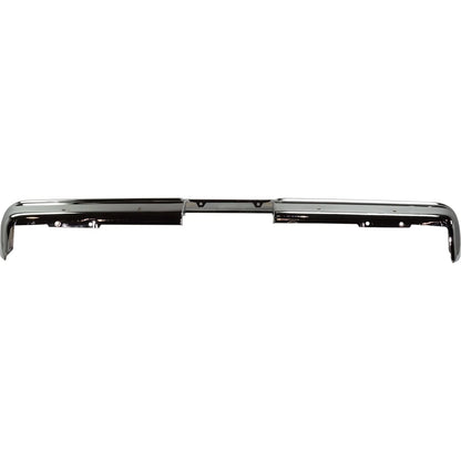 1-Piece Rear Bumper For Chevrolet C10 1983-1986 Fleetside Bright