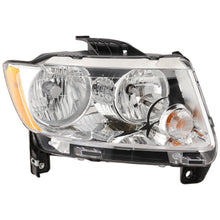 Passenger Side Headlight For Jeep Compass 2011-2013 Halogen with Bulb(s)
