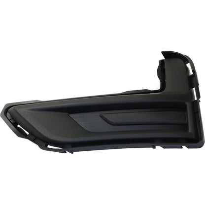 Fog Light Cover For 2017-2020 Nissan Rogue Textured Black Front Driver Side