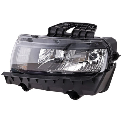 Headlight Set For 2014-2015 Chevrolet Camaro Left and Right With Bulb 2Pc
