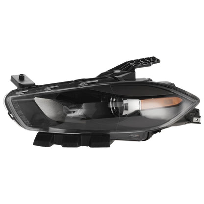 Headlight For 2013 2014 2015 2016 Dodge Dart Left Black Housing HID
