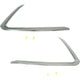 Bumper Trim Set For 2016-2022 Mazda CX-9 Front Driver and Passenger Side Chrome