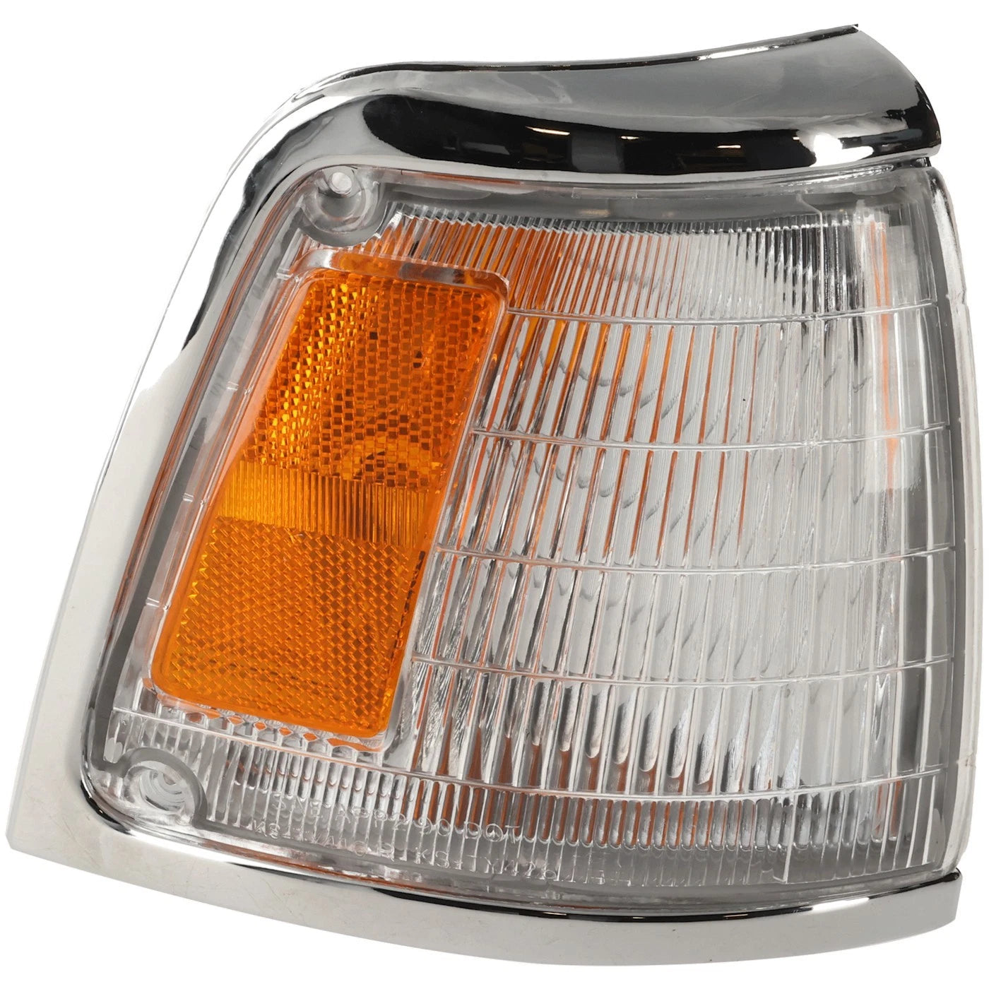 Corner Light Set For 1992-1995 Toyota Pickup 2WD With Bulb With Chrome Trim Pair