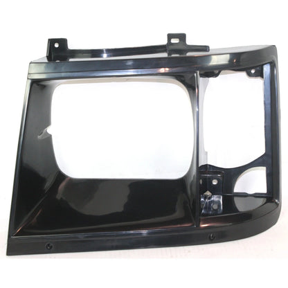 Headlight Door Set For 85-94 Chevy Astro Sealed beam Black 14066044 14066043