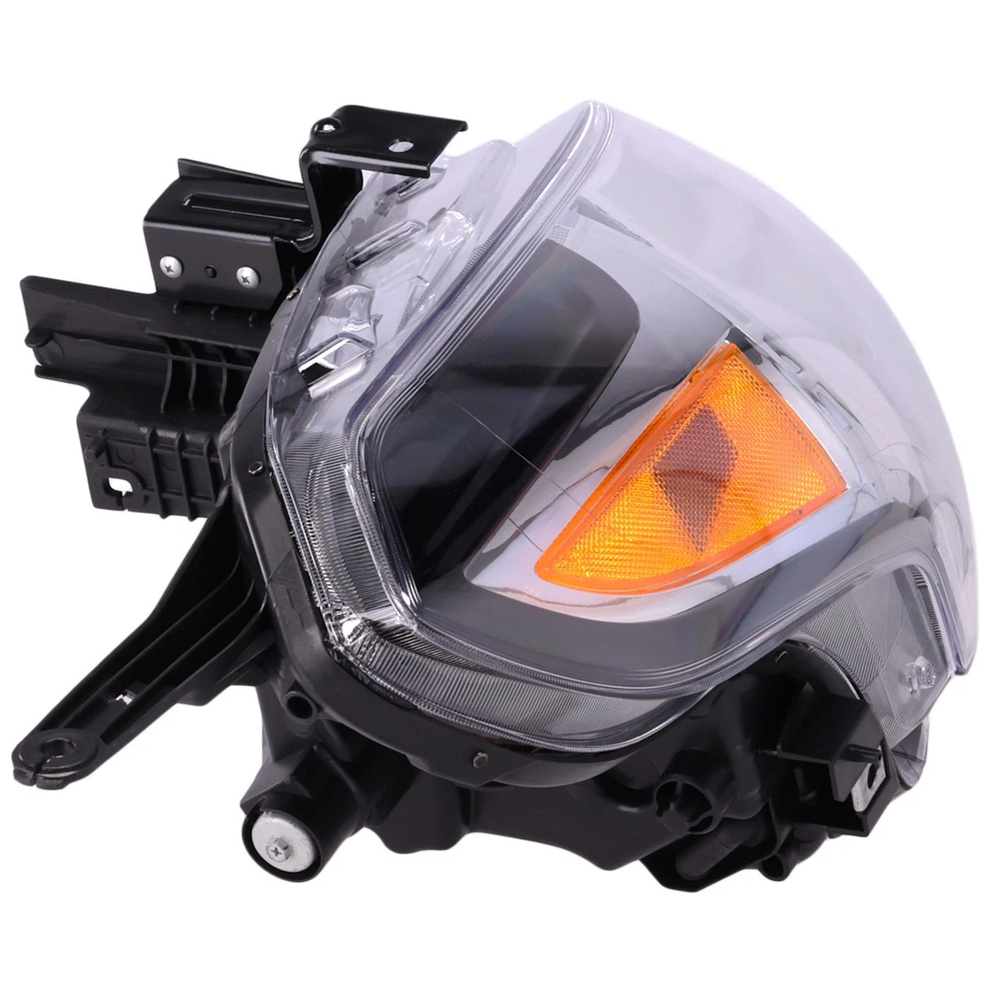 Passenger Side Headlight For 2015-2019 Nissan Versa with Bulbs 260109KK0A